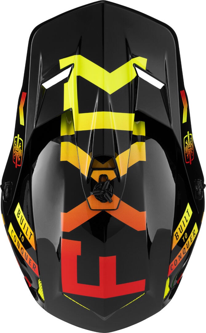 Side view of FXR Clutch Gladiator 2024 Motocross Helmet