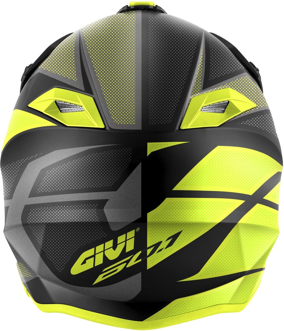 GIVI 60.1 Invert Cross Helmet black matt/yellow L Figure 3