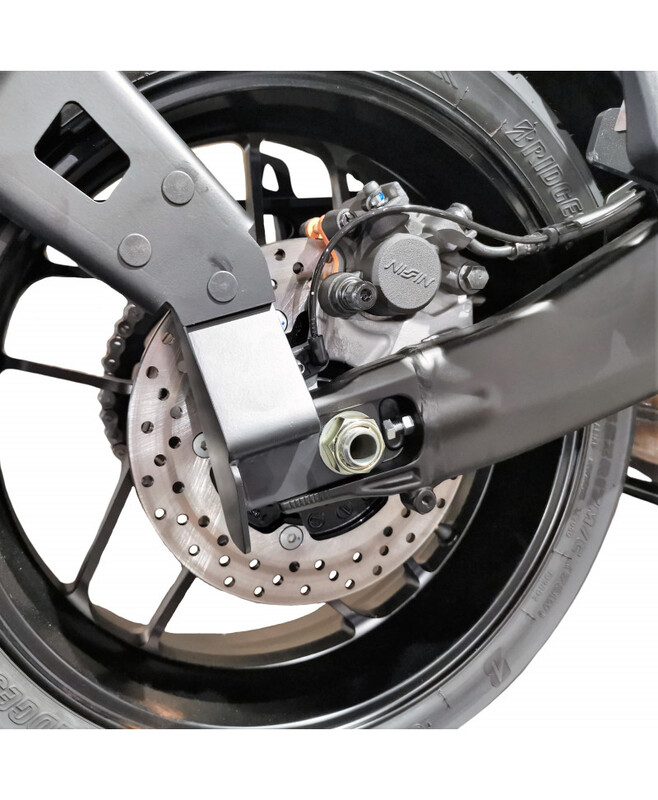 Design de acces "Wheel Mountted" Deținător de număr de înmatriculare Yamaha MT-09 Tracer/GT negru Deținătorul plăcuței de înmatriculare Figura 11