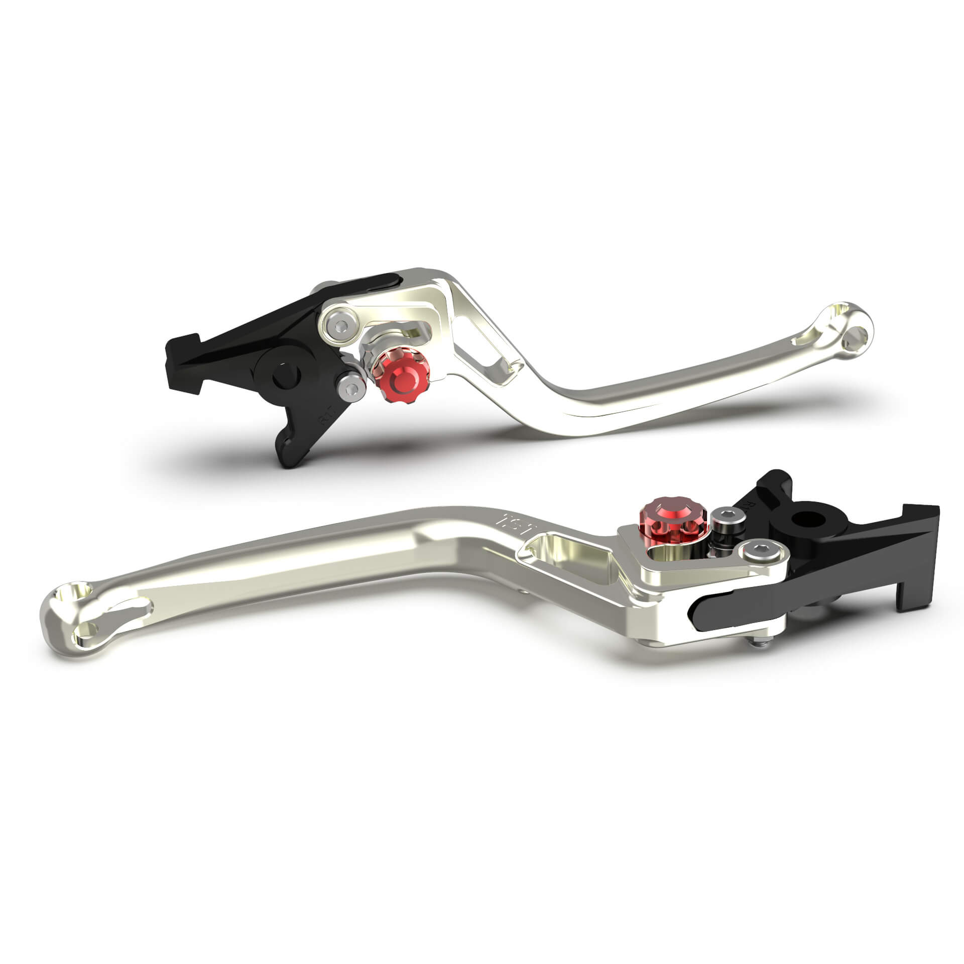 LSL Kupplungshebel BOW L20, lang Silver Red Figure 1