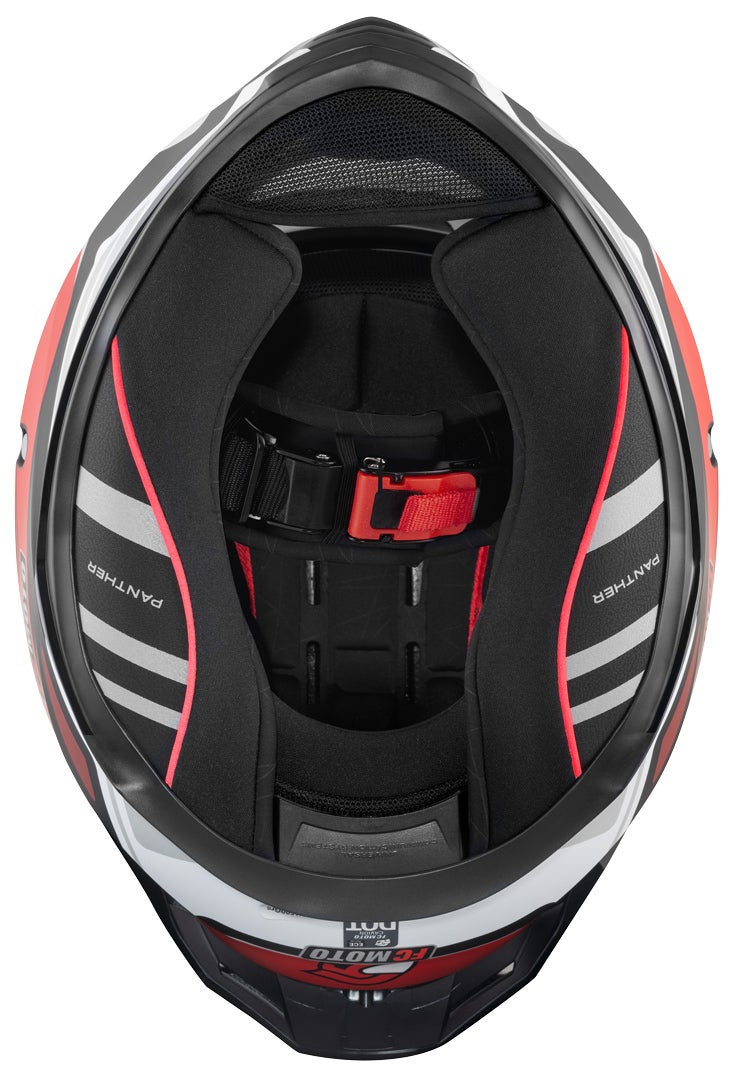 FC-Moto FF130SV Cavion Helmet black matt/red 2XL Figure 7