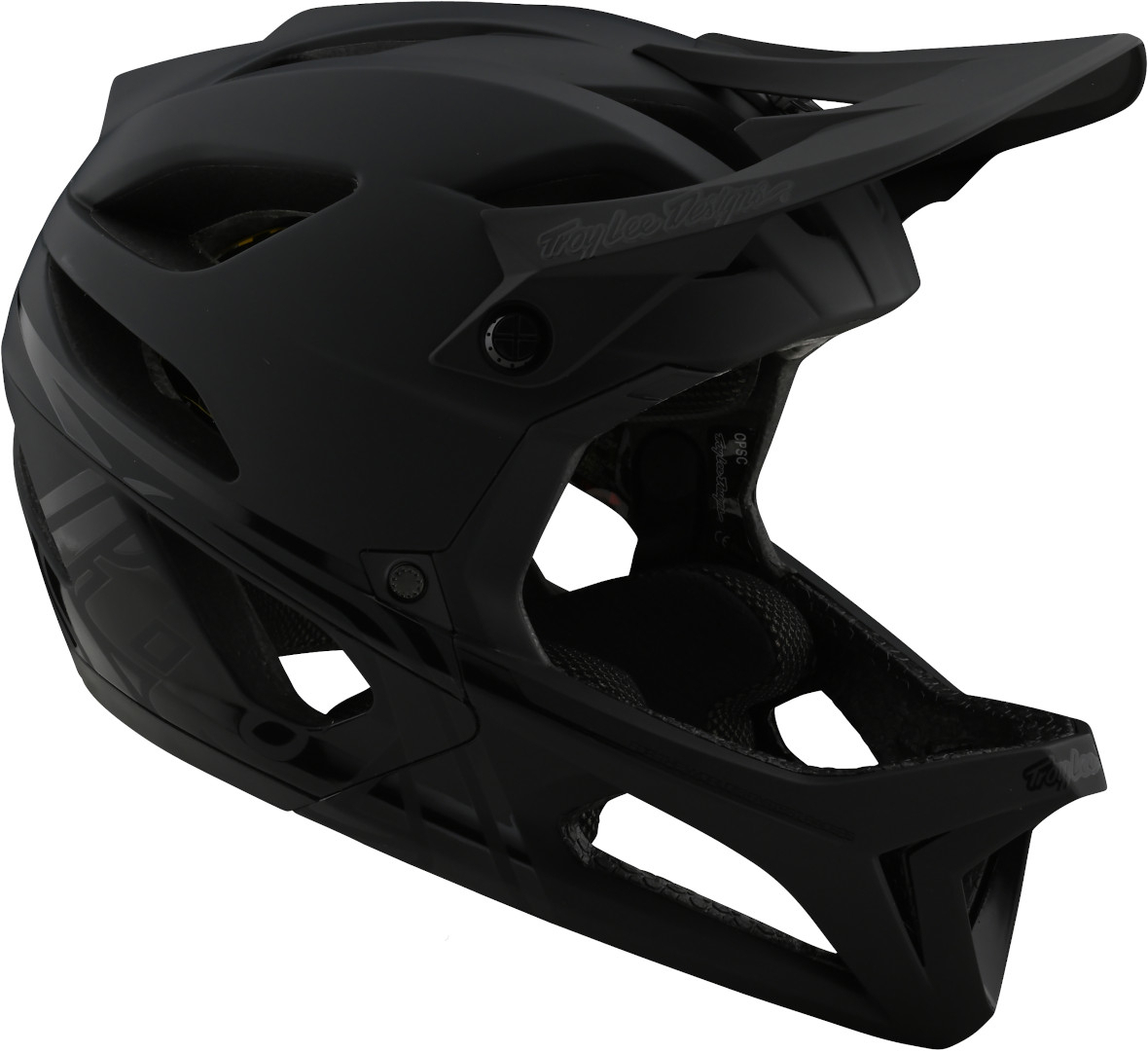 Troy Lee Designs Stage Stealth MIPS Casque Noir mat M/L Figure 3