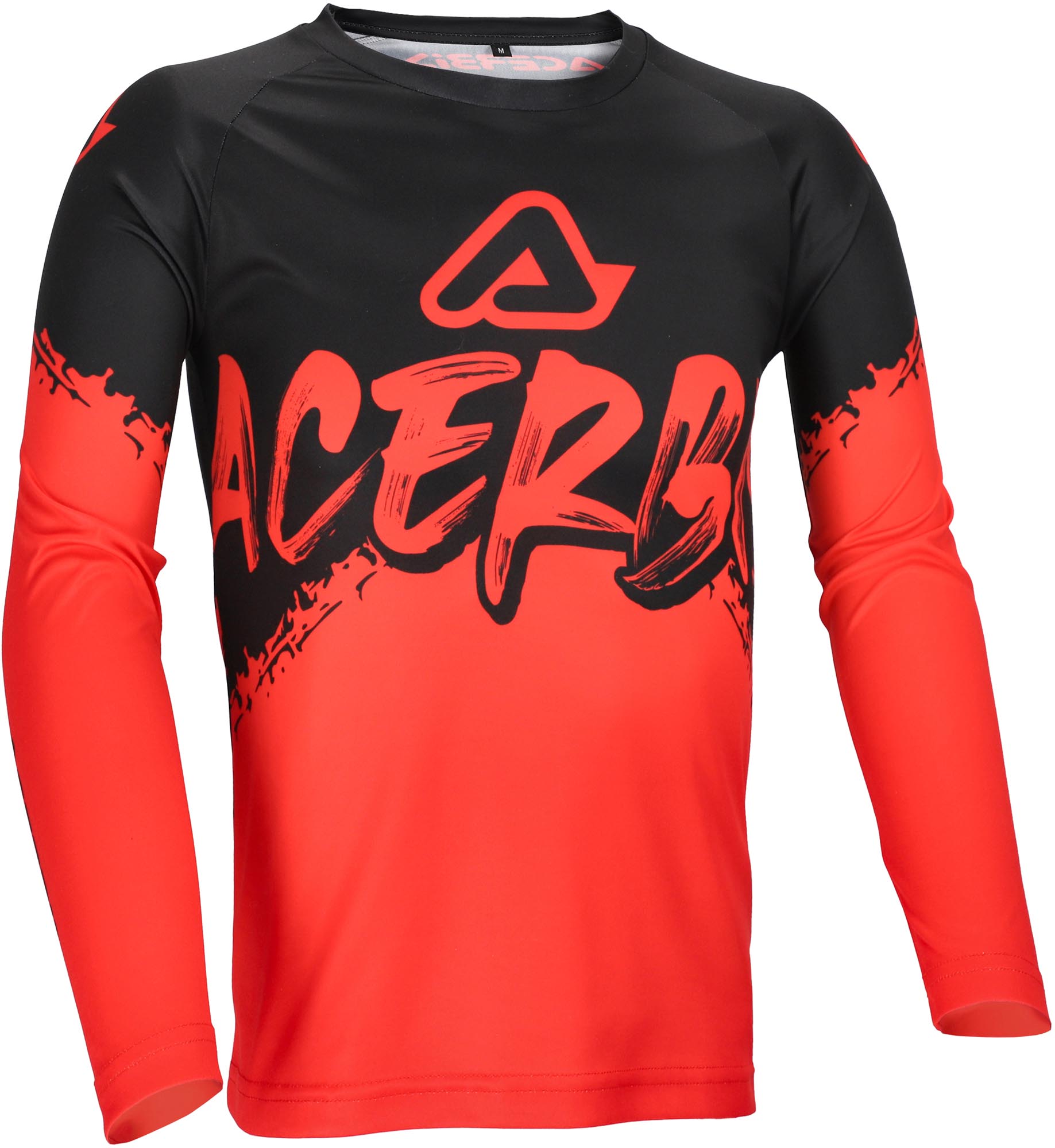 Acerbis MX Linear Graphic Jeugd motocrosstrui Zwart/Rood L Figuur 1