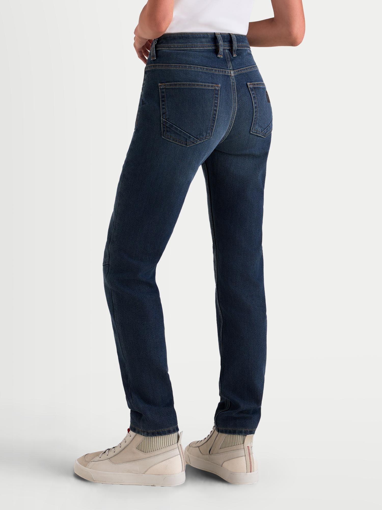 Alpinestars Stella Flex-Ast 5 Ladies Motorcycle Jeans Indigo Wash 32 Figure 8