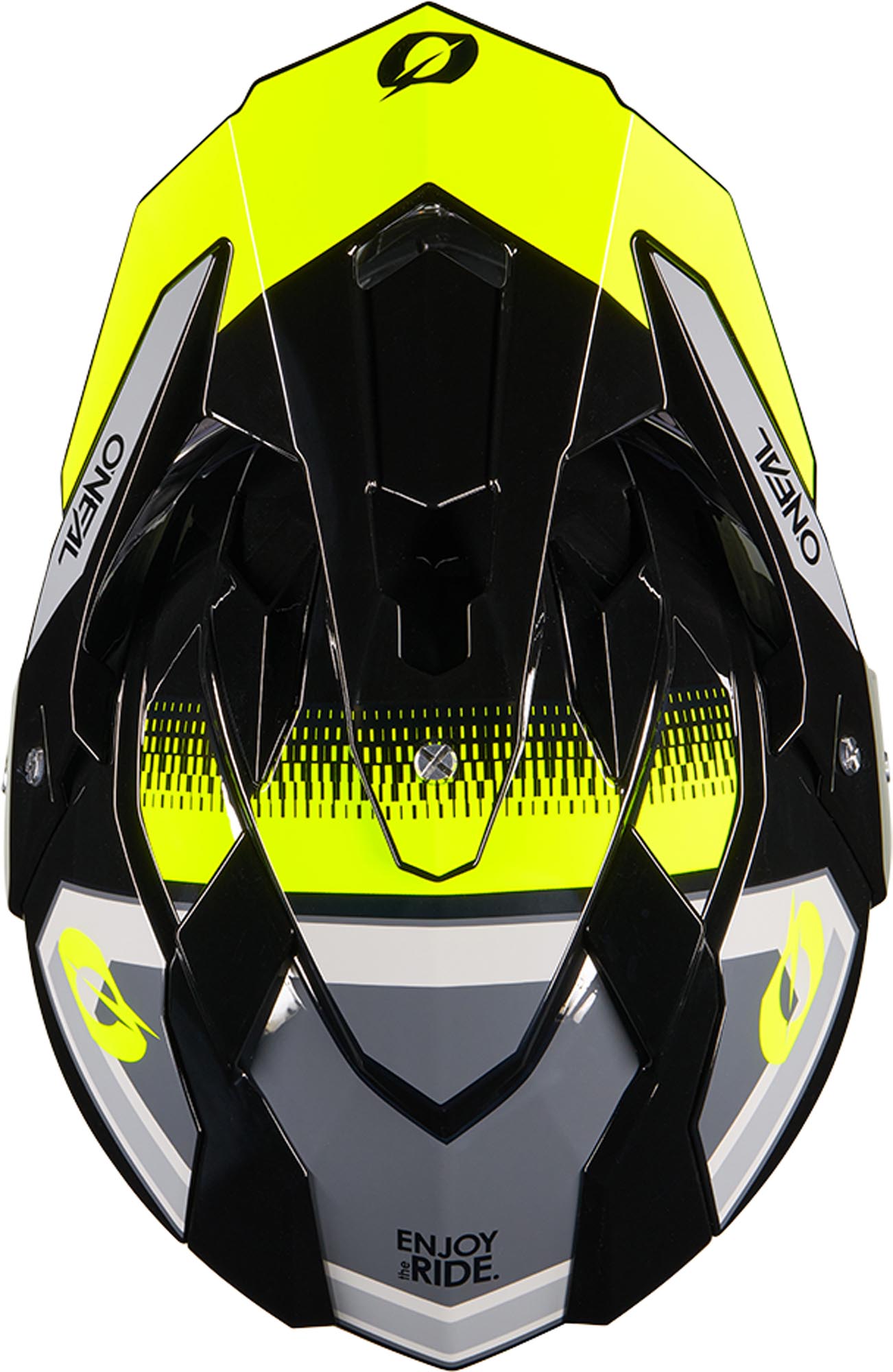 Oneal Sierra Strato Enduro-hjelm sort/grå/neon-gul L (59/60) Figur 4