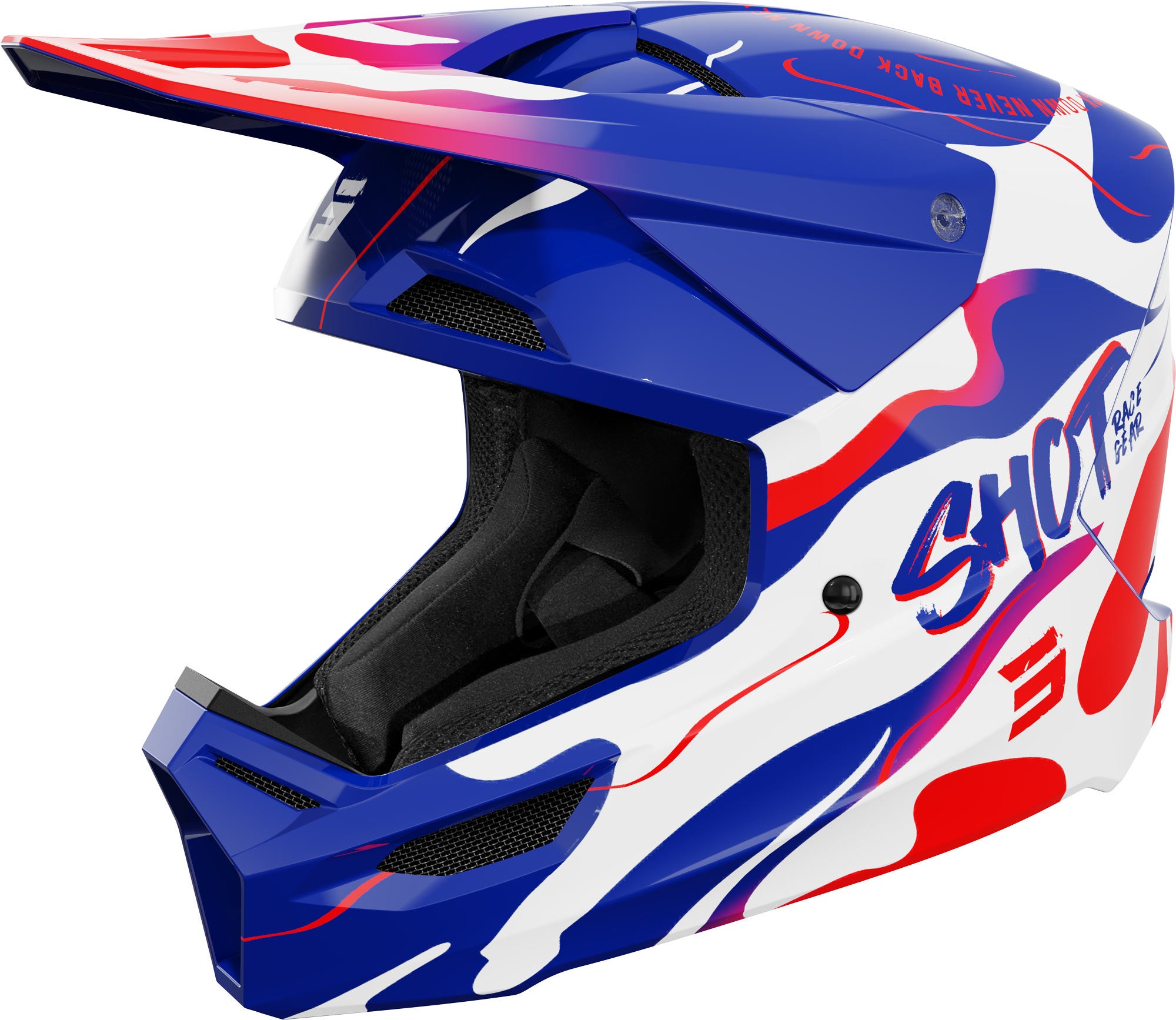 Shot Furious Beast Mips Motorcross helm voor jongeren Y/L (53/54) Figuur 1