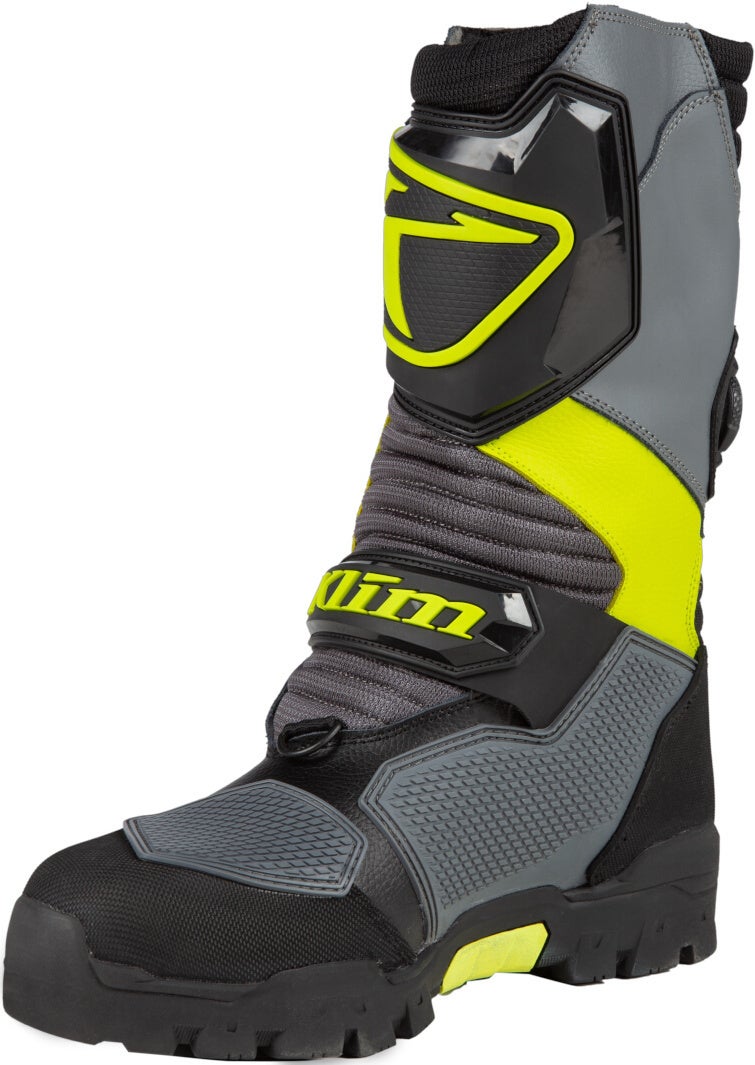 Klim Havoc GTX Boa 2022 Snescooter støvler sort/grå/gul 9 Figur 8