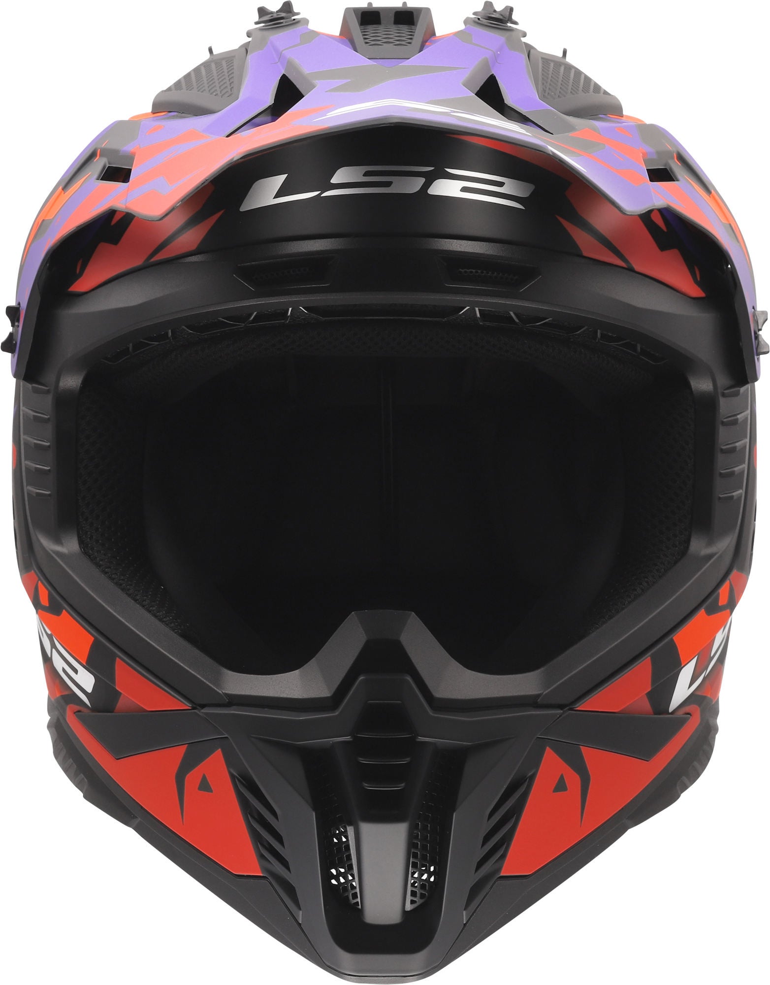 LS2 MX708 Fast II Grotesk Kask motocrossowy fioletowy L (59/60) Rysunek 8