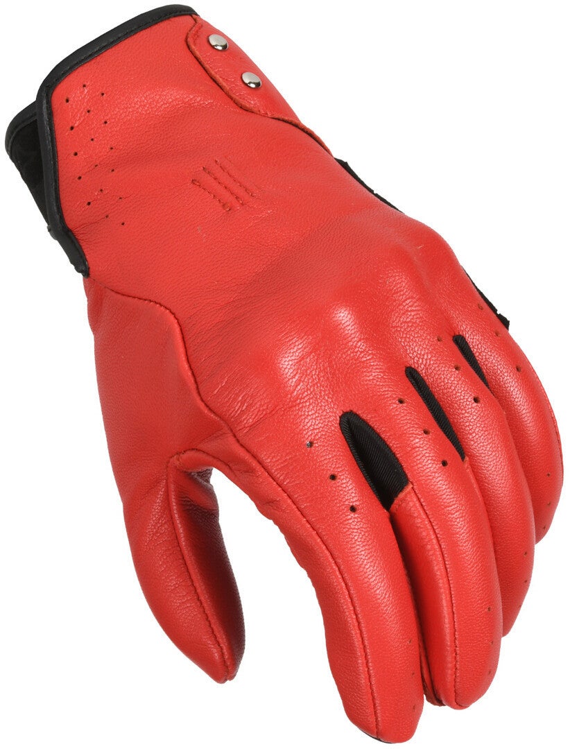 Macna Rouge perforated Ladies Motorcycle Gloves red/black S Figure 1