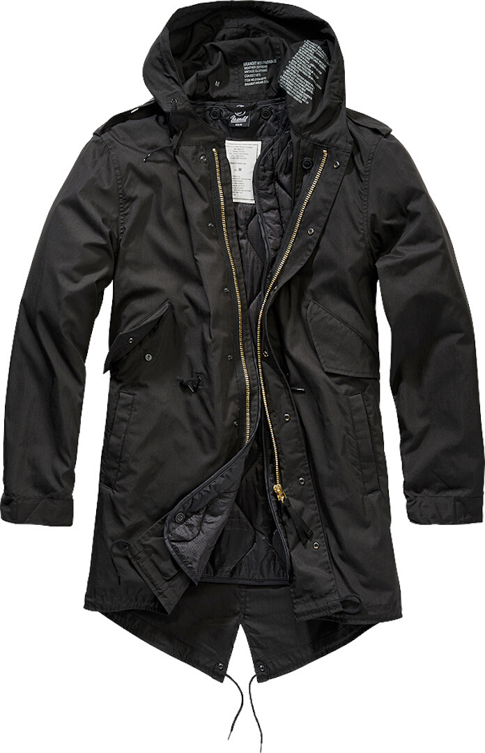 Brandit M51 US Parka Bunda černá 4XL Obrázek 1