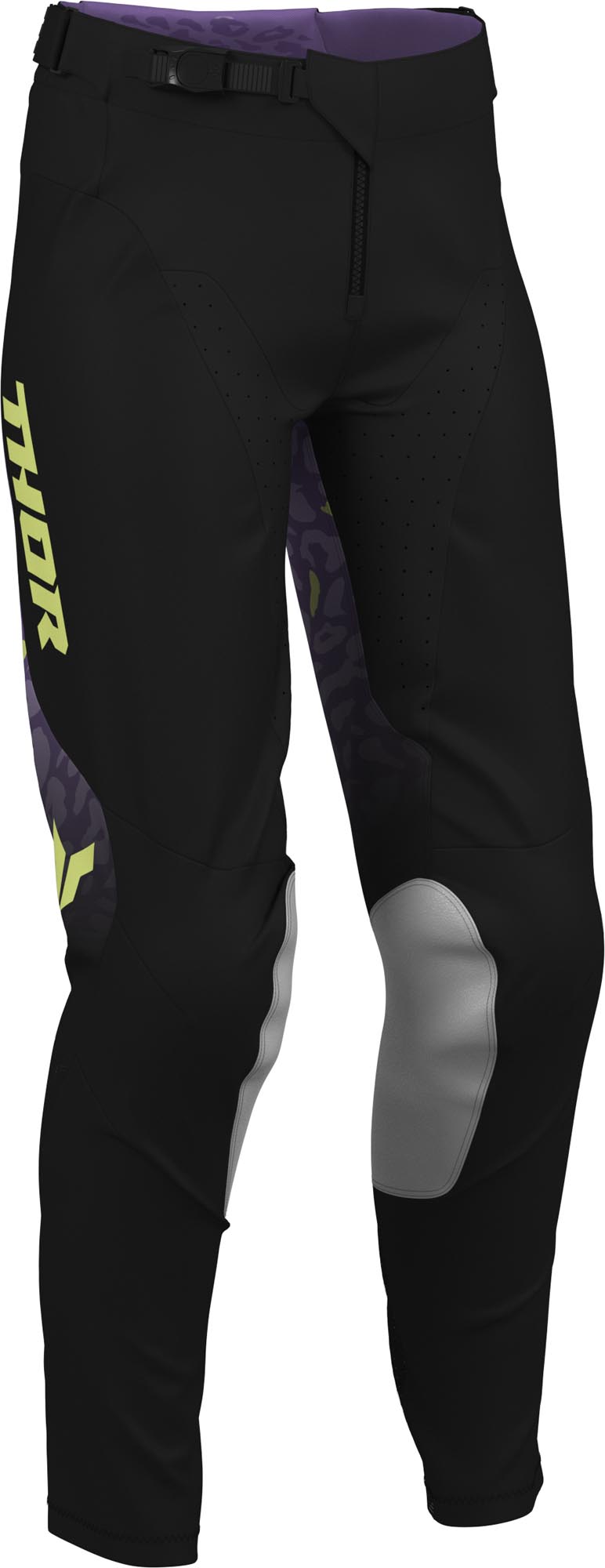 Thor Launchmode Spotted Damen Motocross Hose schwarz/lila 00/0 Abbildung 4