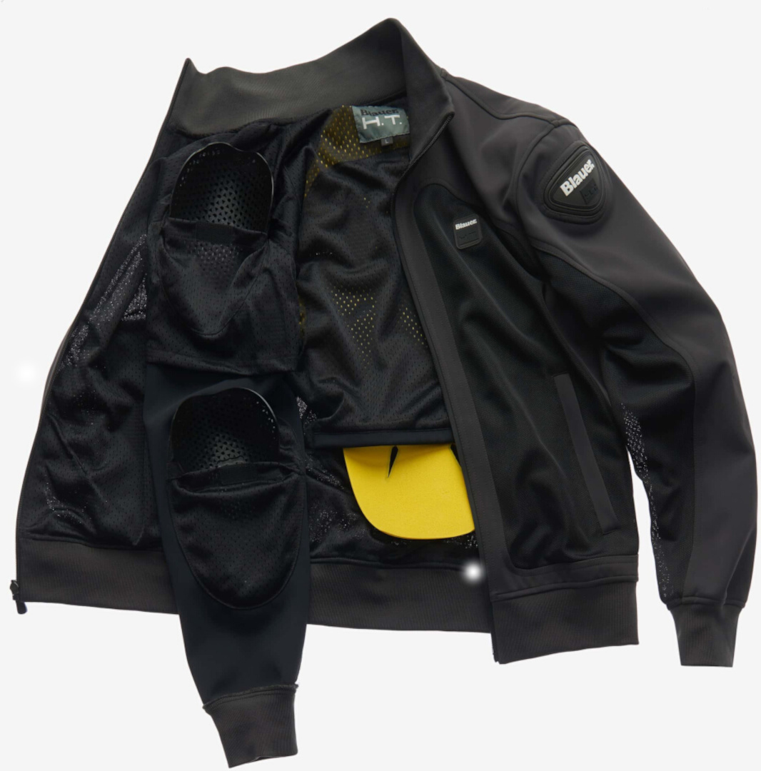 Blauer Easy Air Pro Giacca tessile moto nero/antracite S Figura 4