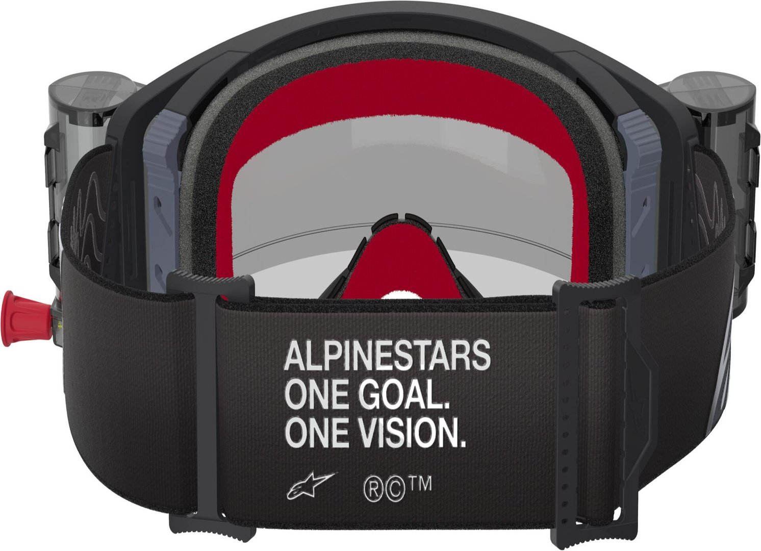 Alpinestars Supertech Corp Stripe Roll-Off Motocross Glasögon Figur 2