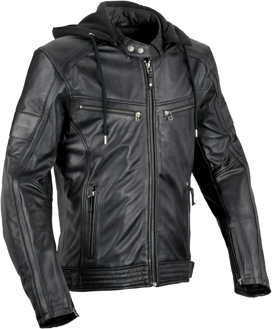 DIFI Detroit 2 Motorrad Lederjacke schwarz 54 Abbildung 1