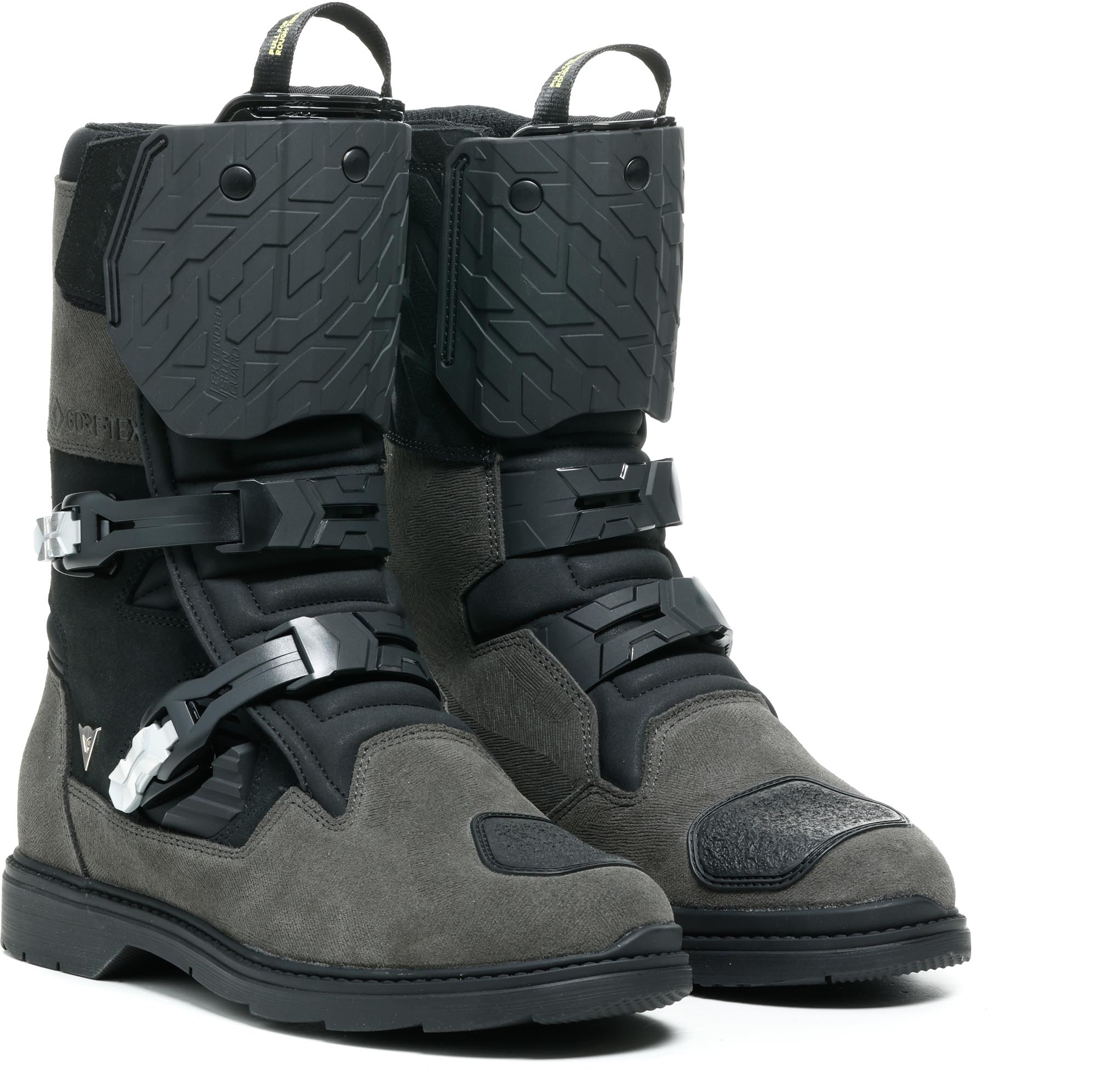 Dainese Overyond XT Gore-Tex Мотоциклетни ботуши Черно/сиво 45 Фигура 1