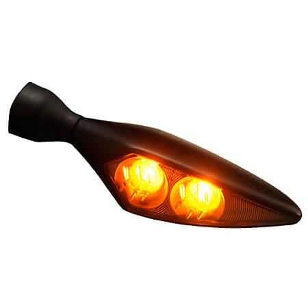 Indicator Kellermann Micro Rombo Închis, negru Față stângă / spate dreapta Figura 1