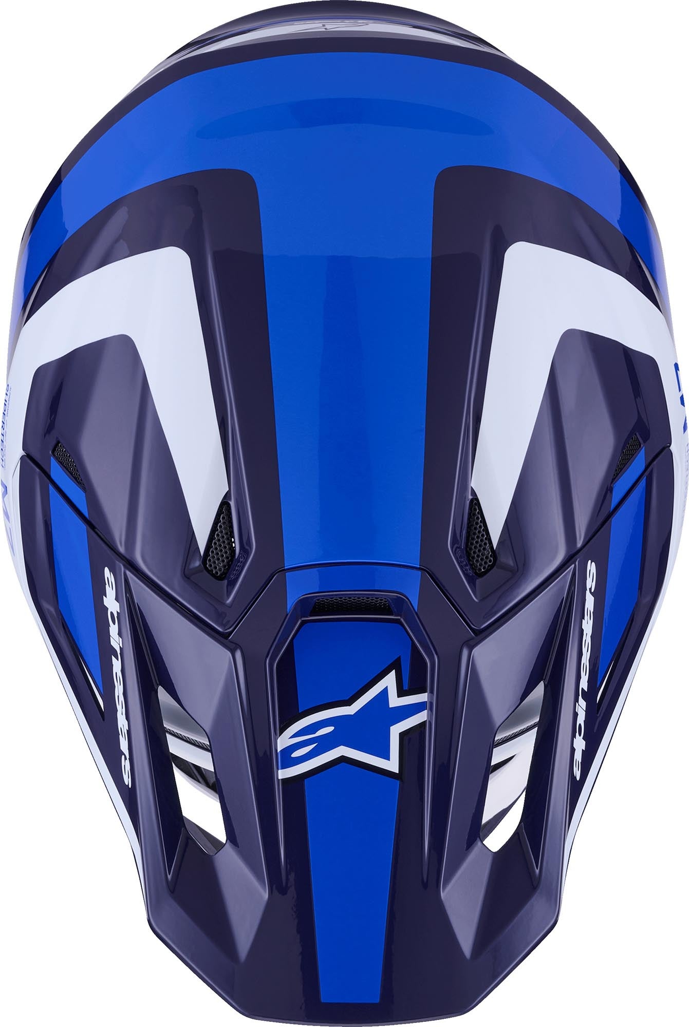 Alpinestars S-M7 Rise Casco da motocross blu/bianco S (55/56) Figura 3