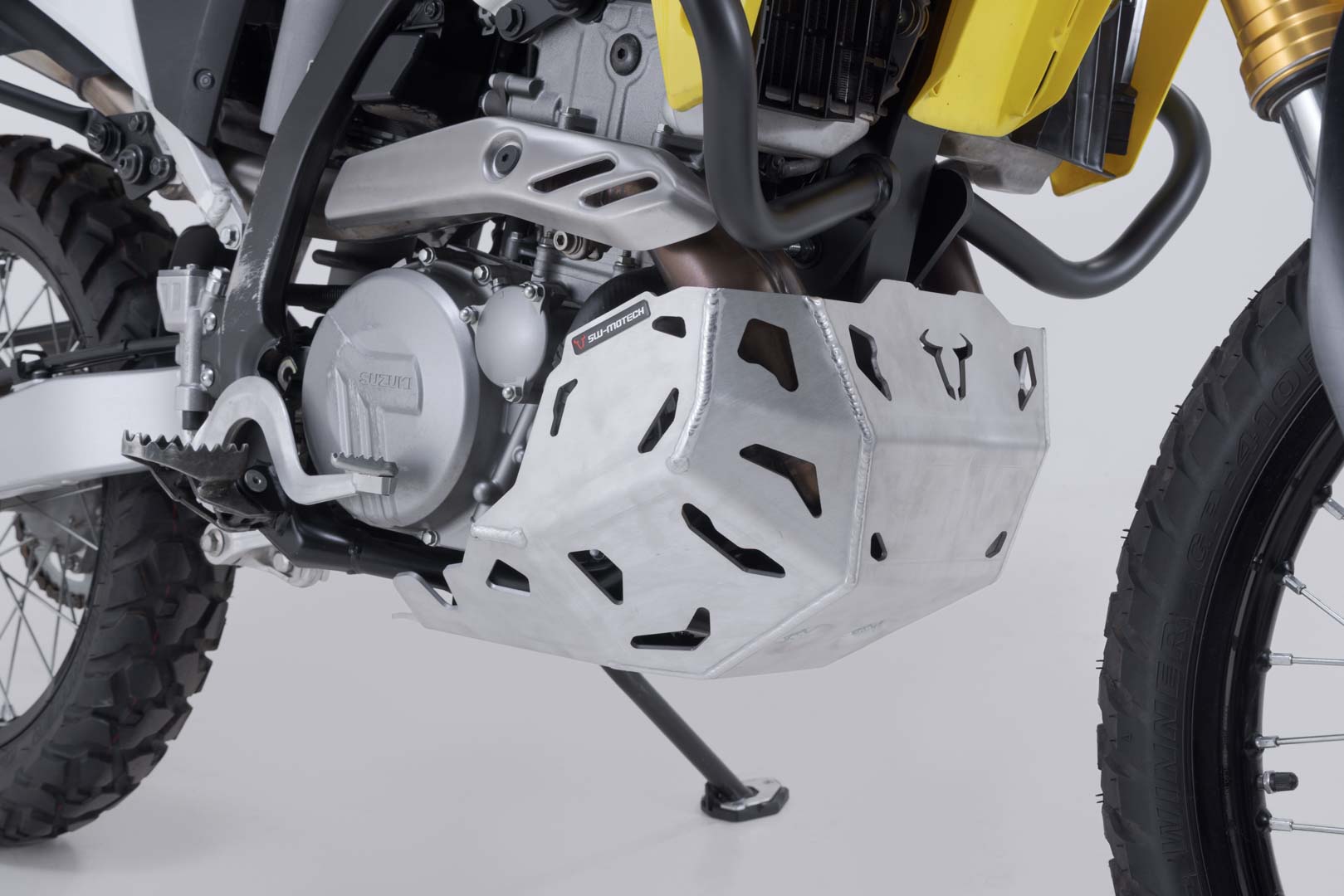 SW-Motech motorskydd - Silver. Suzuki DR-Z4S / DR-Z4SM (25-). Figur 4