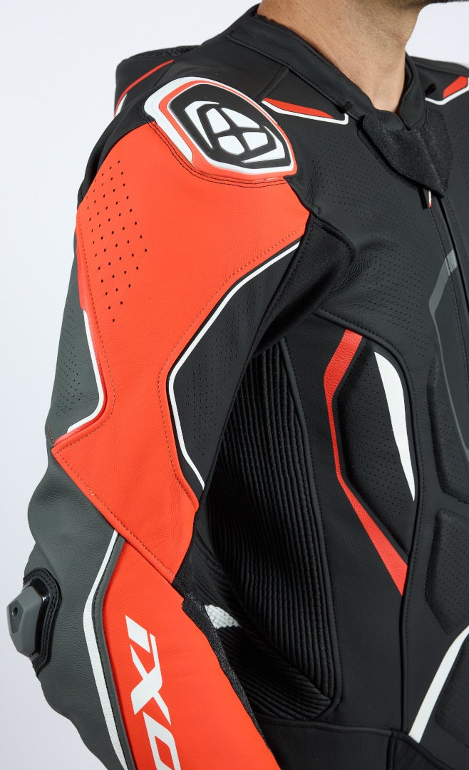 Ixon Demonio Eendelig leren motorpak zwart/rood/wit L Figuur 9