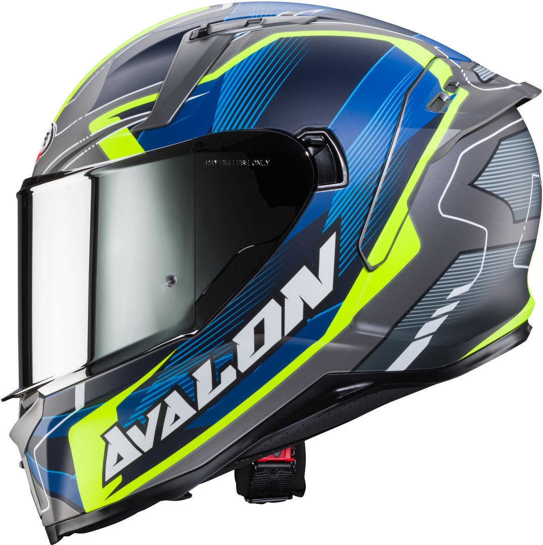 Caberg Avalon X Optic Casque Gris mat/jaune XS (53/54) Figure 4