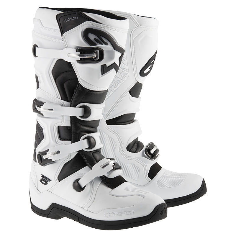 Alpinestars Tech 5 越野车靴 白/黑 10 (44,5) 图1