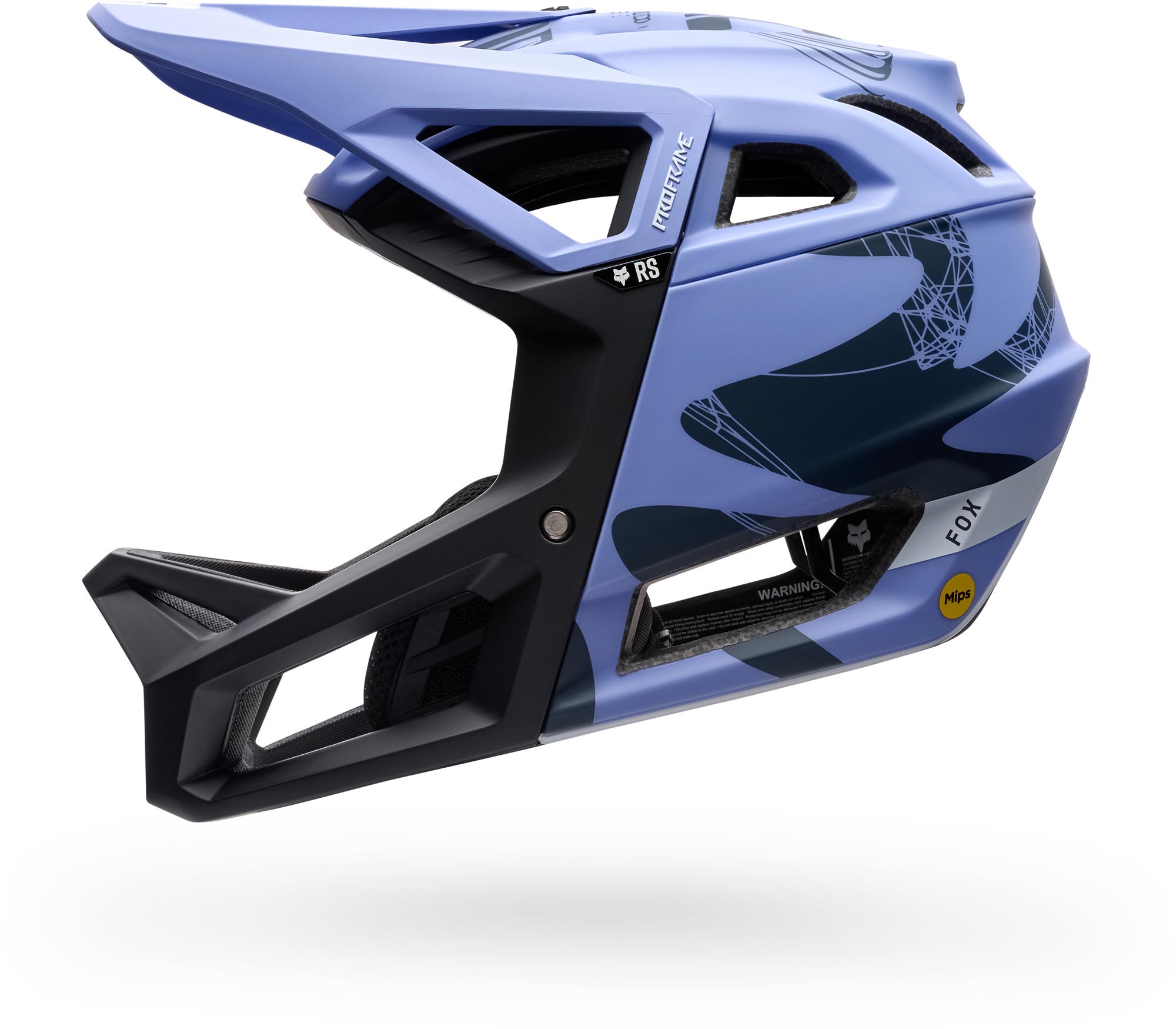FOX Proframe RS Diffuse Mips Downhill Helmet purple/blue L (59-63) Figure 4