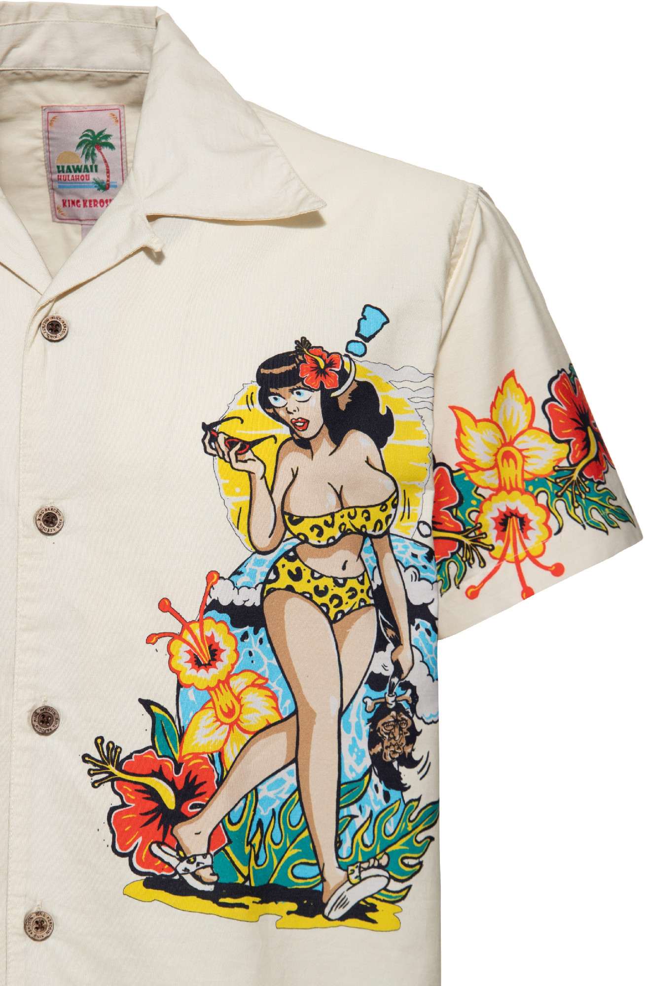 King Kerosin I Make My Dreams Come Camicia a maniche corte M Figura 4
