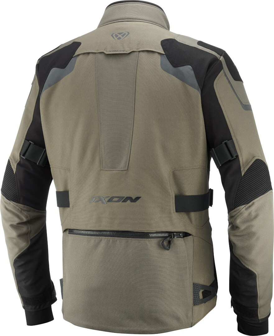 Ixon Odin waterproof Motorcycle Textile Jacket Khaki/Black L Figure 2