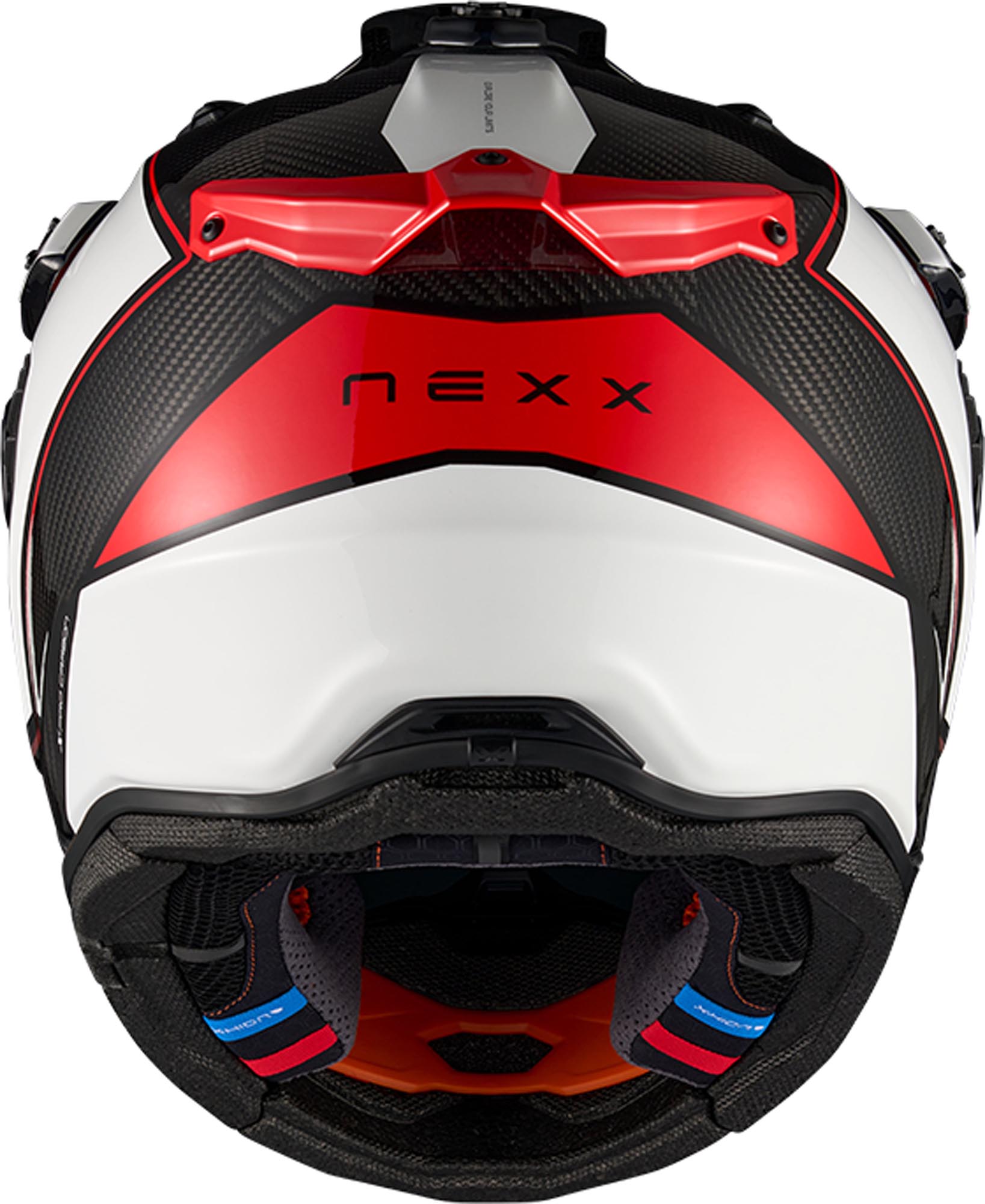 Nexx X.Rally Raid Carbon Cască Enduro Negru/Alb/Roșu S (55/56) Figura 5