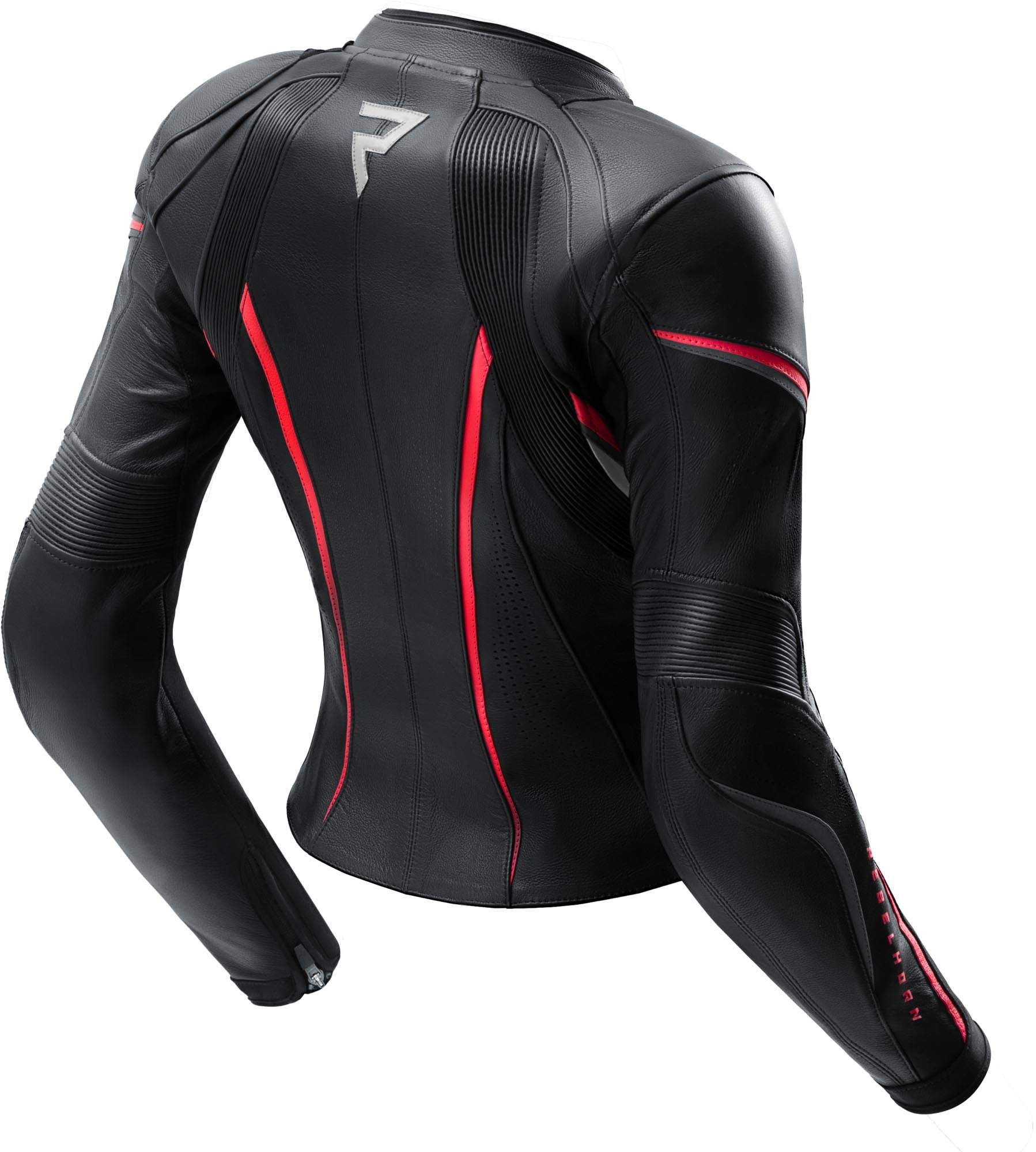 Side view of Rebelhorn Diva ST Ladies Motorcycle Leather Jacket