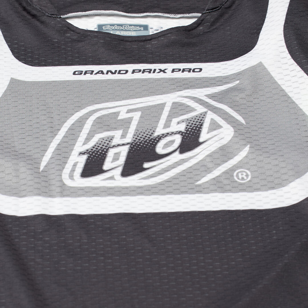Troy Lee Designs GP Pro Air Bands Motocross trøje sort/grå/hvid XXL Figur 3