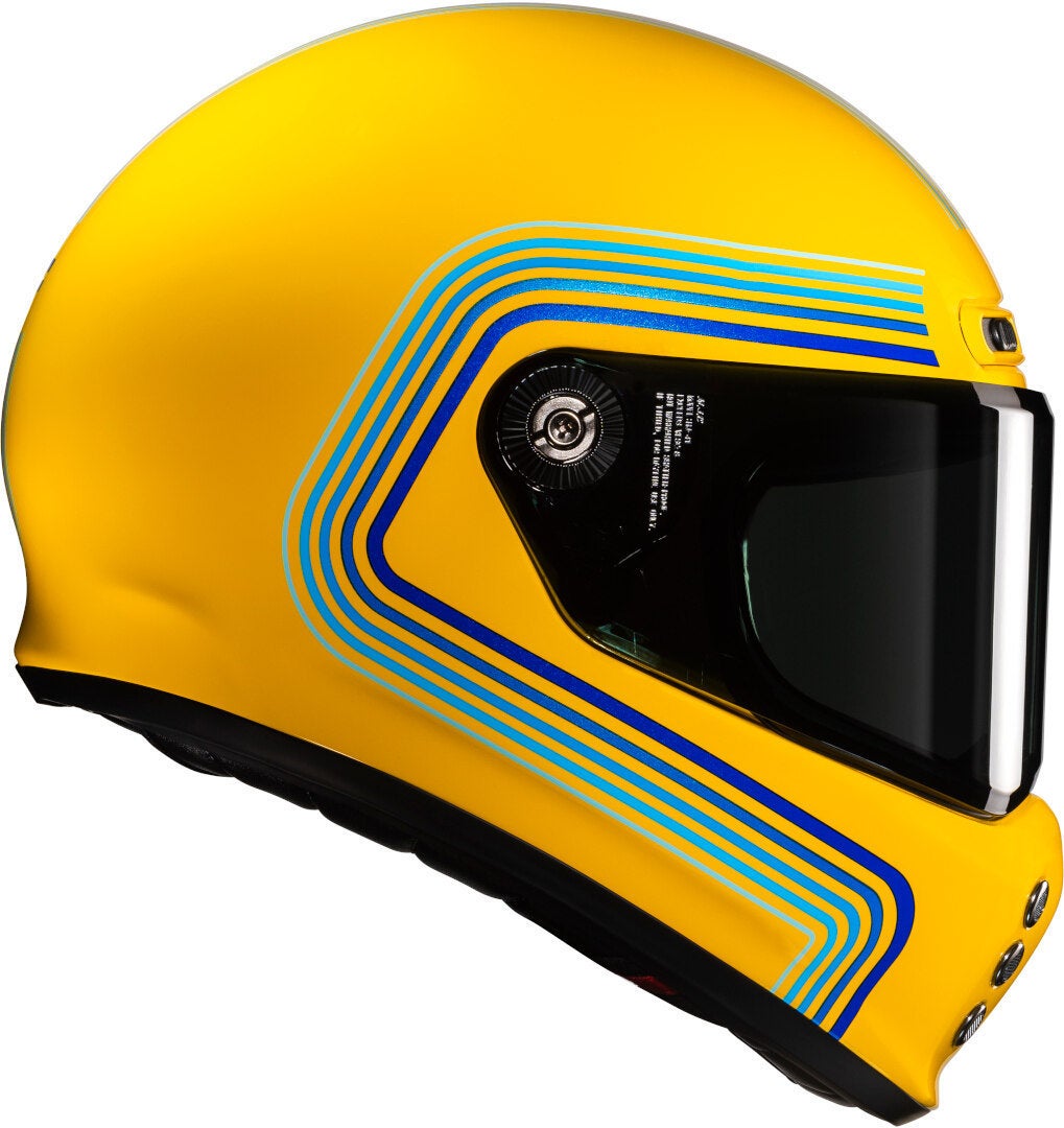 HJC V10 Foni Casque jaune/bleu M (57/58) Figure 2