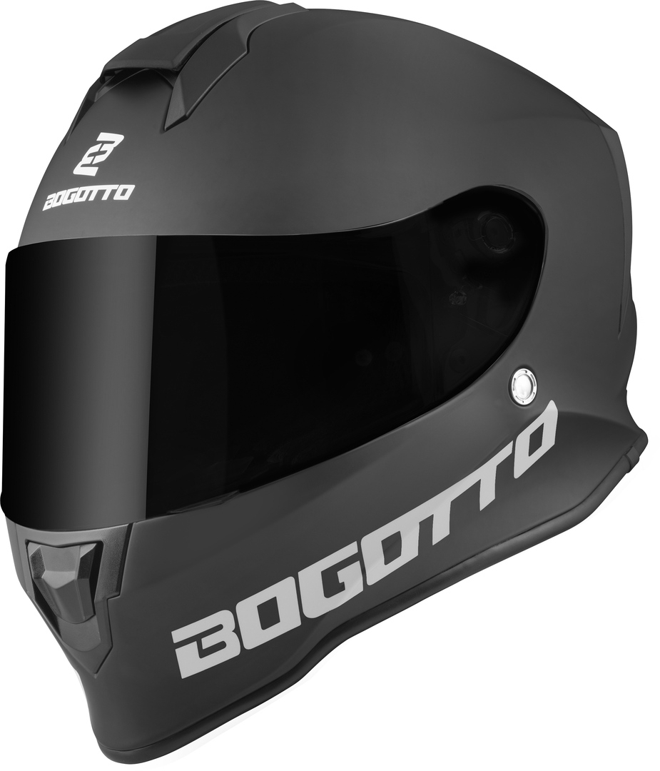 Bogotto H151 Solid Helm schwarz matt 2XL Abbildung 1