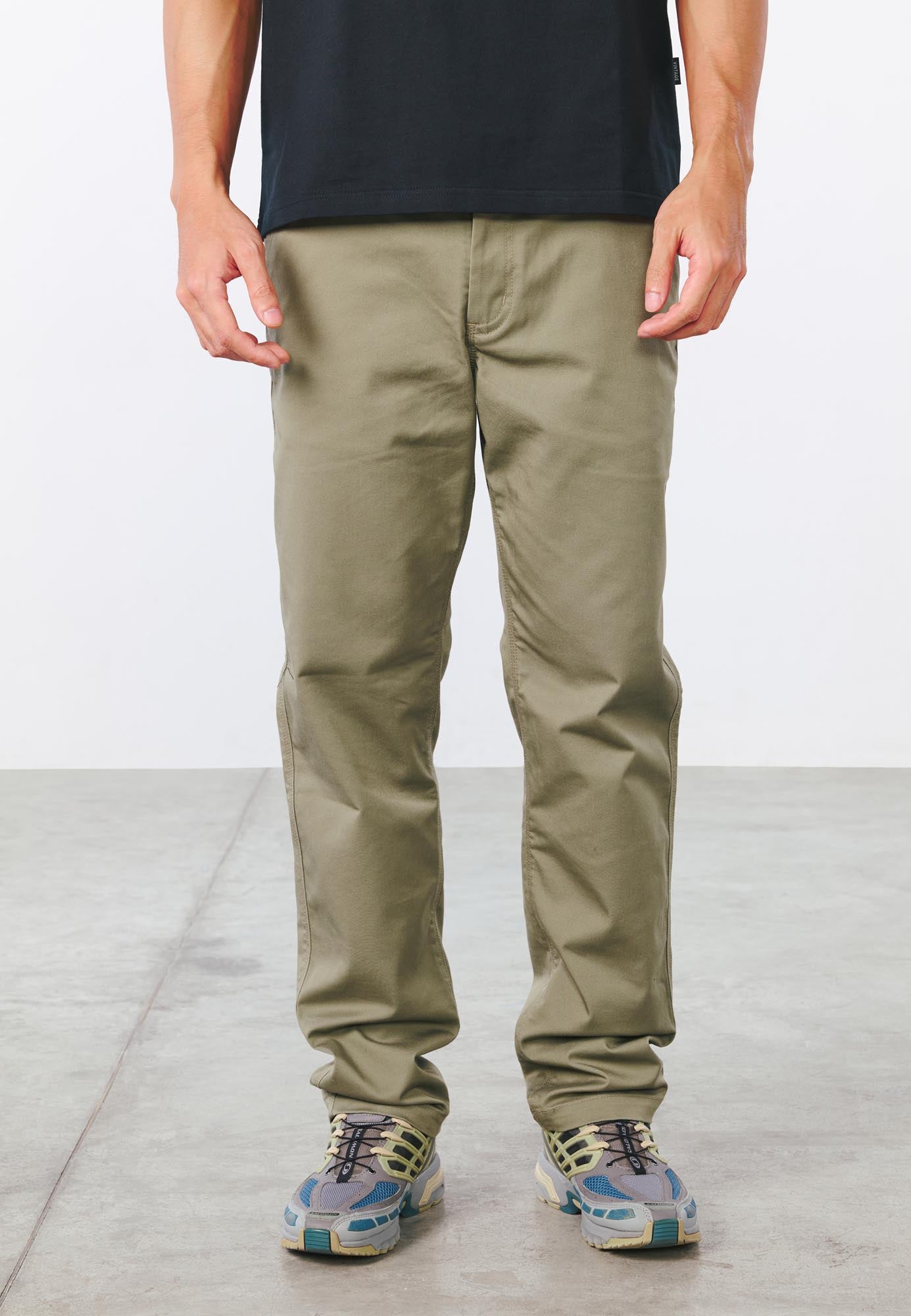 Vintage Industries Collin Broek Beige 38 Figuur 3