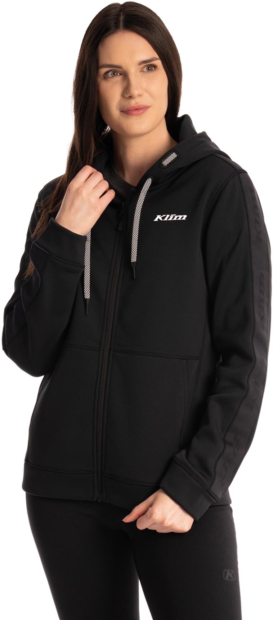 Side view of Klim Aster Park Ladies Zip Hoodie