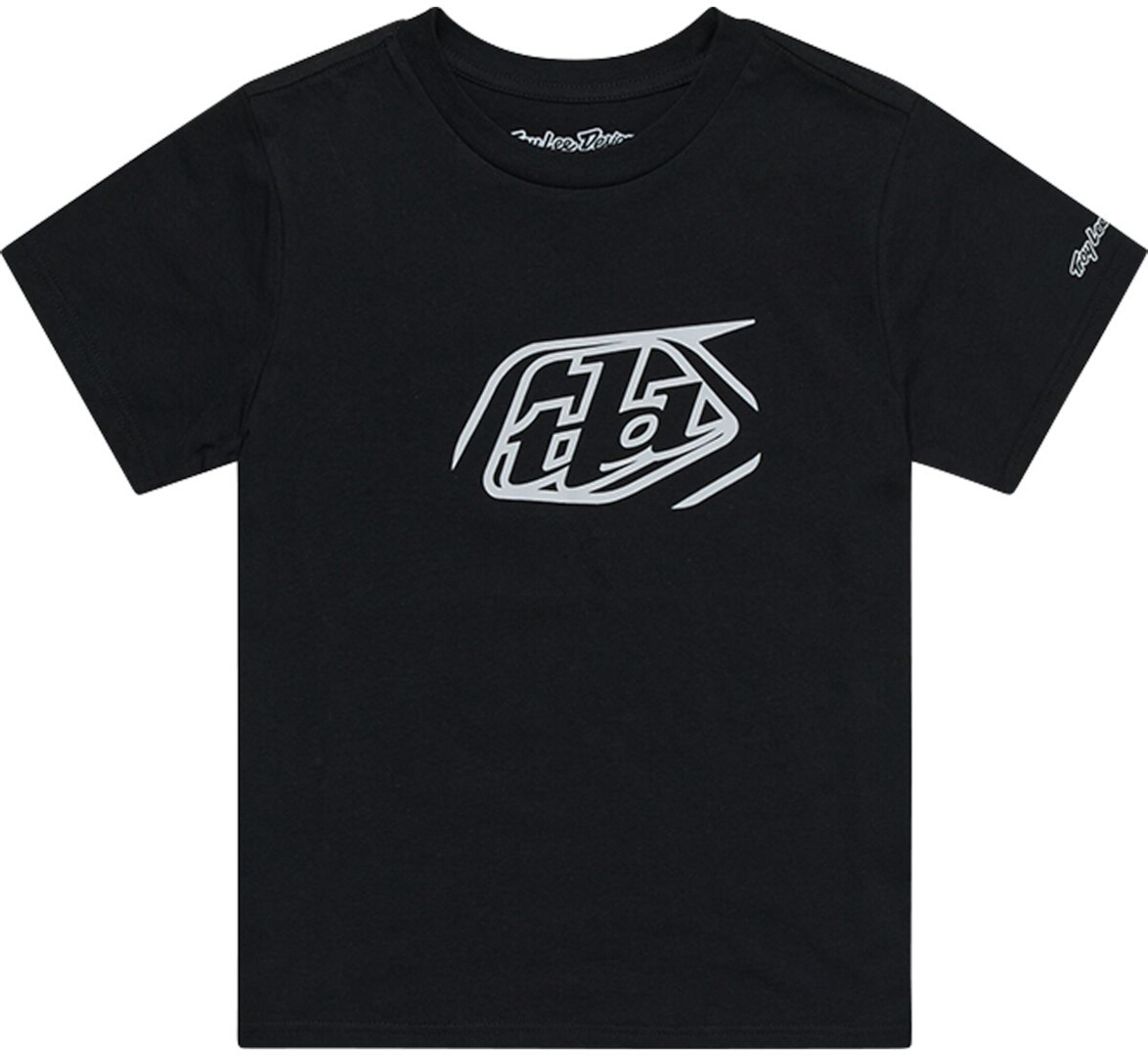 Troy Lee Designs Badge Kids Tricou negru DA Figura 1