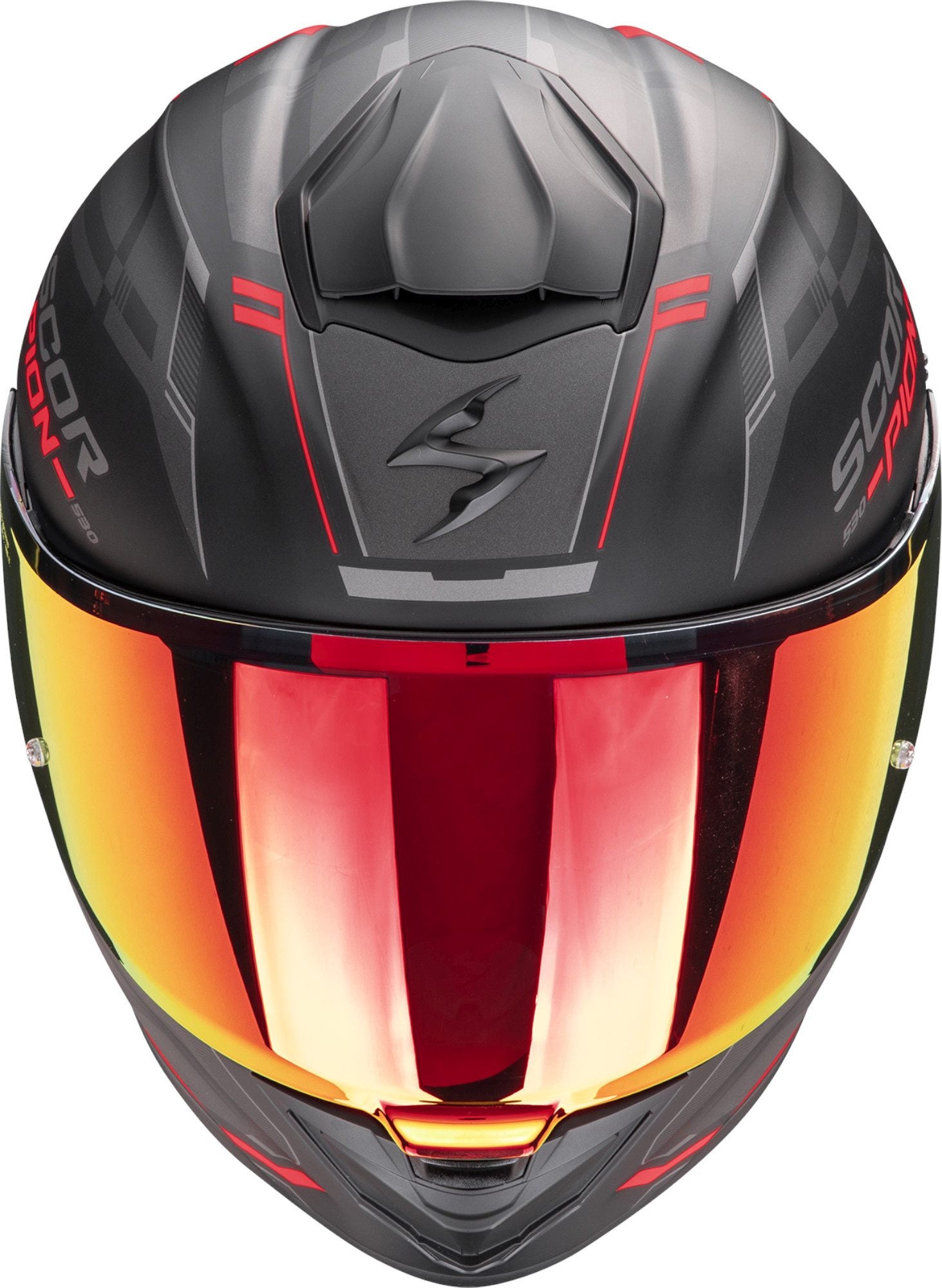Scorpion Exo-530 Air Slope Full-Face Helmet black/red L (59/60) Figure 2