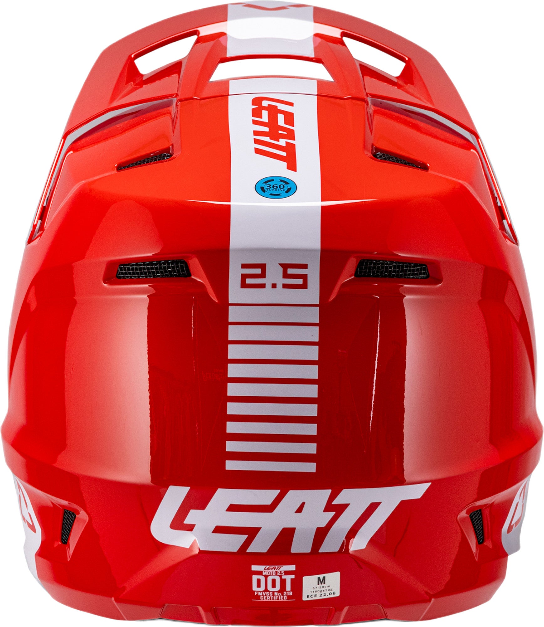 Leatt 2.5 V26 Motorcross helm rood/wit XXL (63/64) Figuur 3