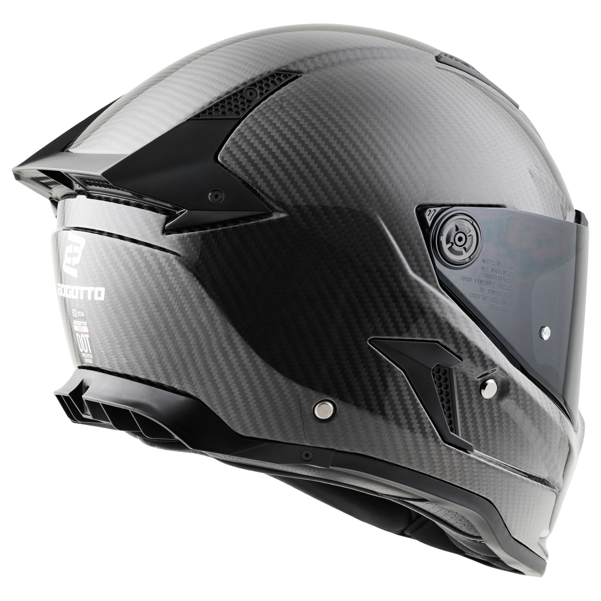 Bogotto Rapto Carbon Casco nero M (57/58) Figura 2