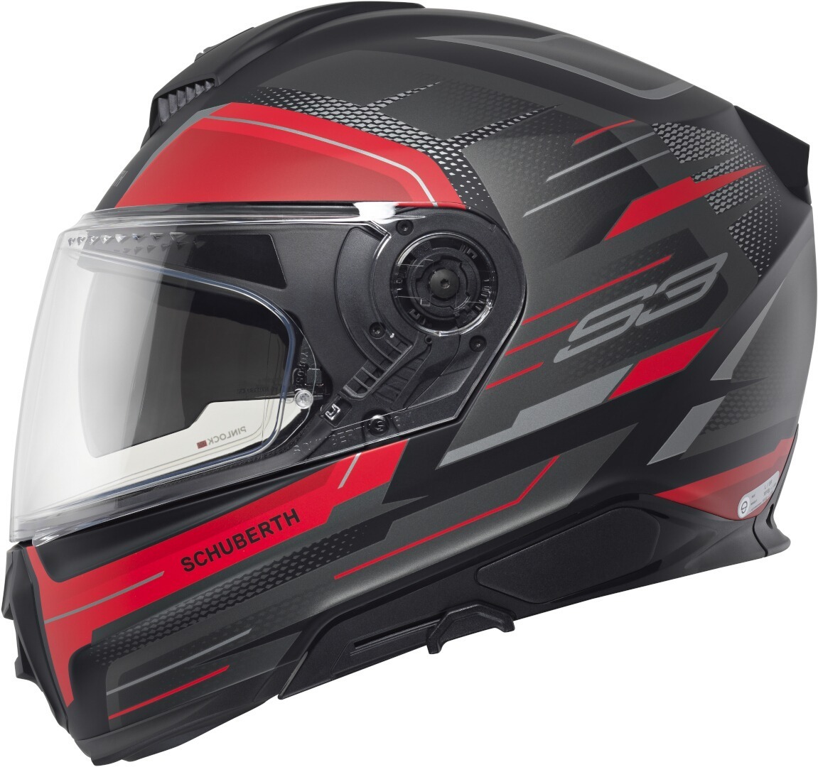 Schuberth S3 Apex Helm anthrazit matt/schwarz/rot XL (61) Abbildung 4