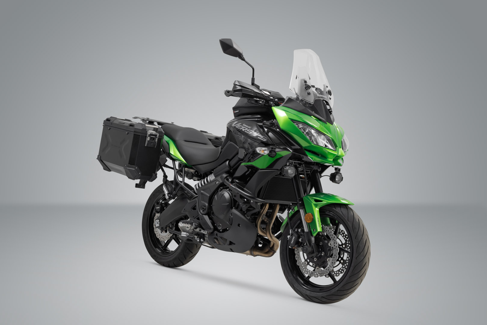 Sistem de carcasă din aluminiu SW-Motech TRAX ADV - Negru. 37/37 l. Kawasaki Versys 650 (14-). Figura 2