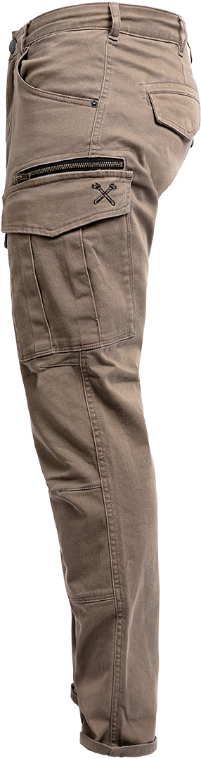 John Doe Stroker Cargo XTM Motorrad Textilhose sand 25 L30 Abbildung 5