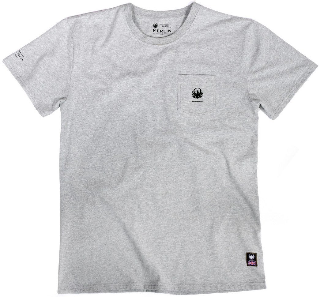 Merlin Walton Pocket Tシャツ グレー 3XL 図1
