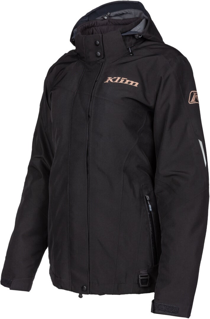 Klim Allure 2022 Dame snescooterjakke sort/pink L Figur 1