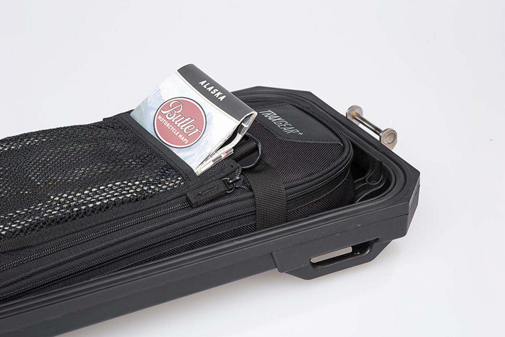 SW-Motech TRAX ADV M/L Deckel-Innentasche - Für TRAX ADV Seitenkoffer. 5x19x40 cm. Schwarz. Abbildung 1 SW-Motech TRAX ADV M/L Deckel-Innentasche - Für TRAX ADV Seitenkoffer. 5x19x40 cm. Schwarz. Abbildung 1