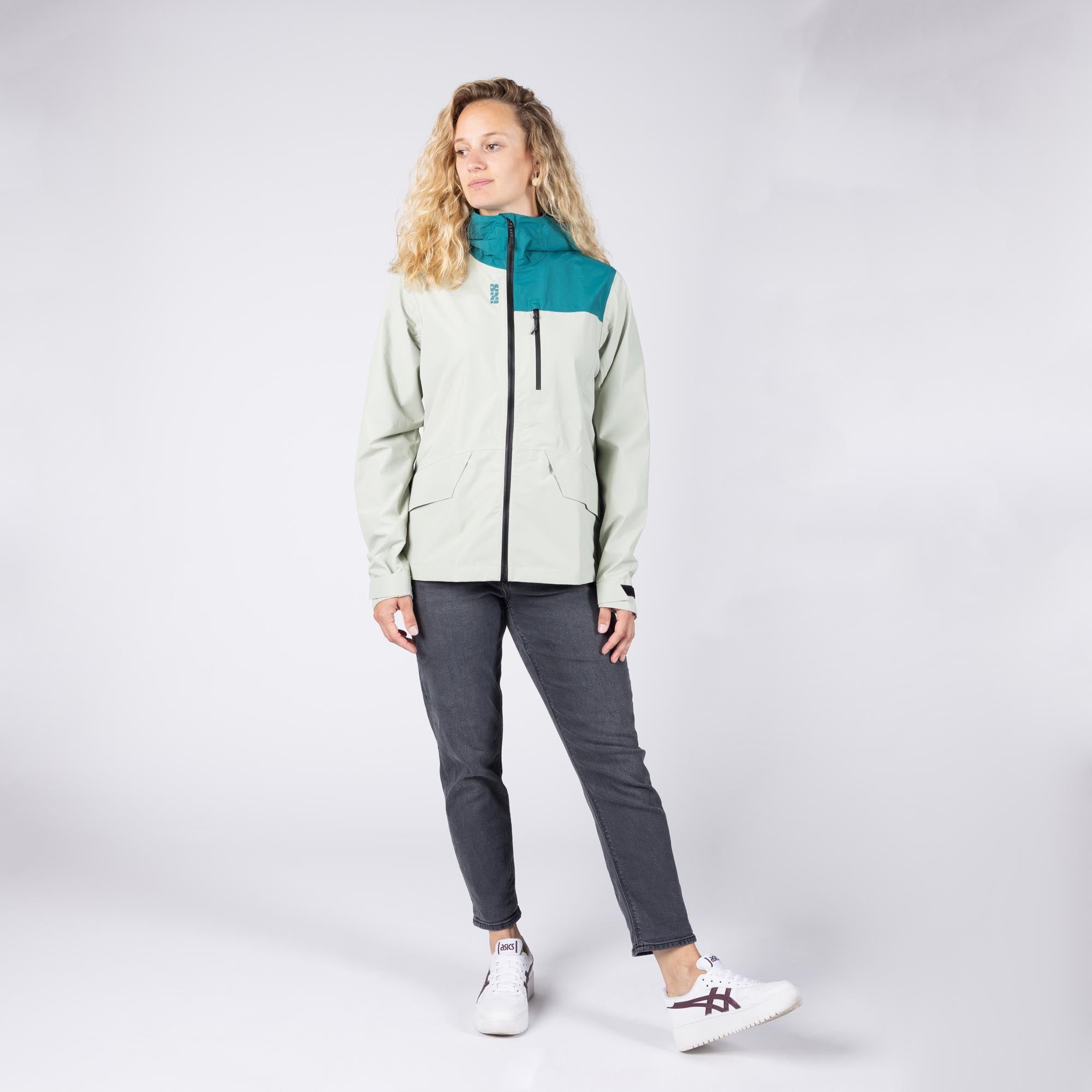 IXS AW 1.0 waterproof Ladies Motorcycle Textile Jacket turquoise 38 Figure 6