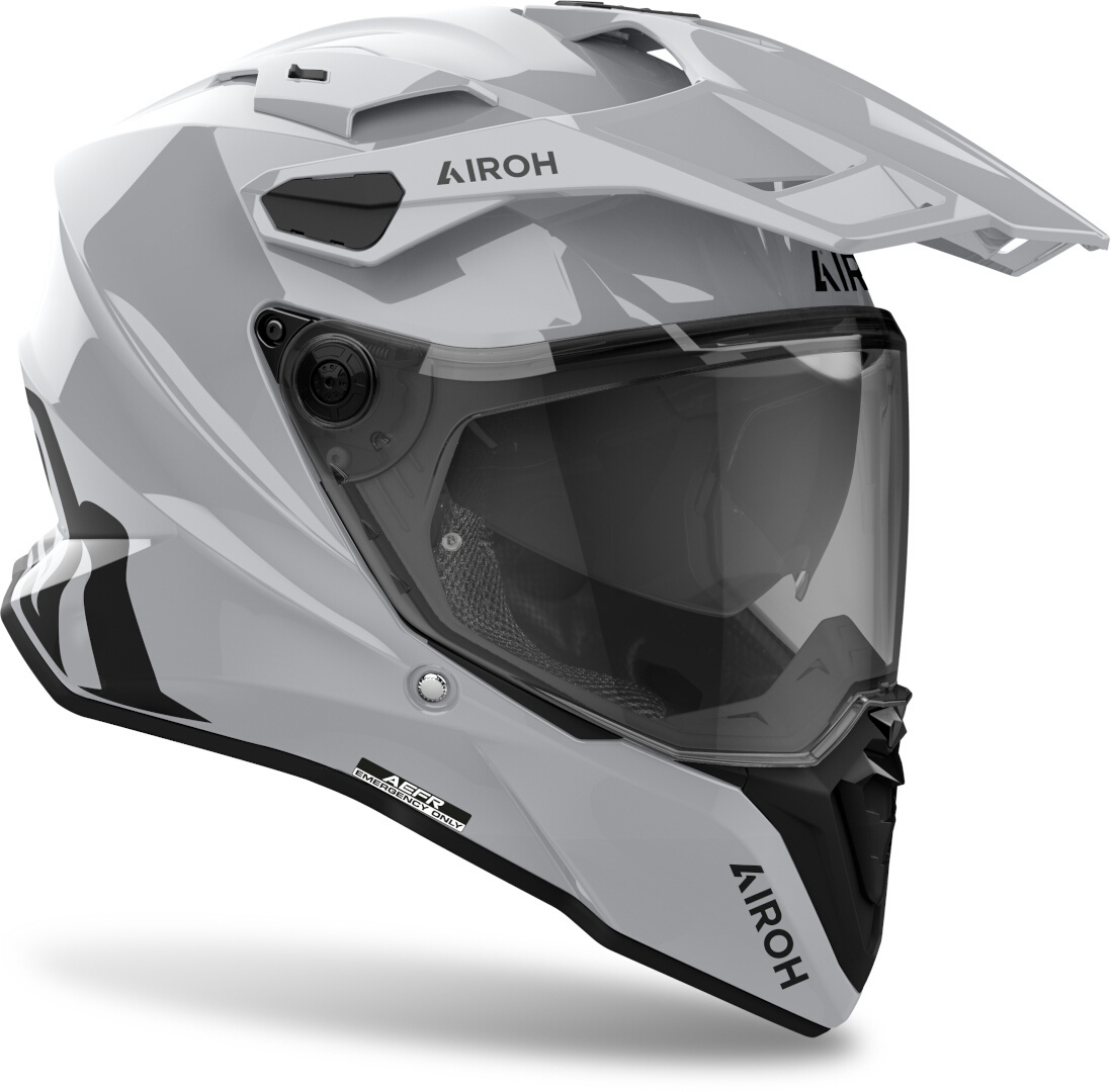 Airoh Commander 2 Color Motocross Helm grau S (55/56) Abbildung 2