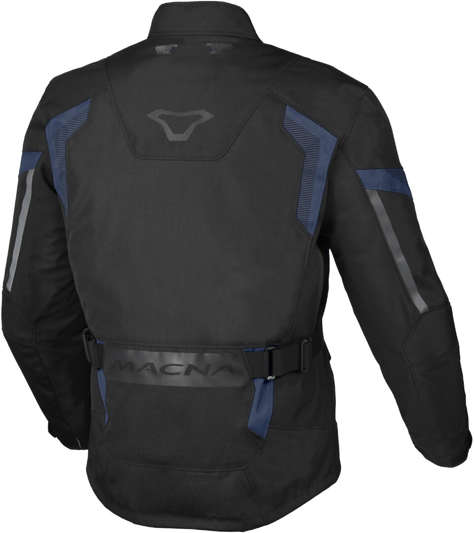 Macna Vaulture waterproof Motorcycle Textile Jacket black/blue M Figure 2