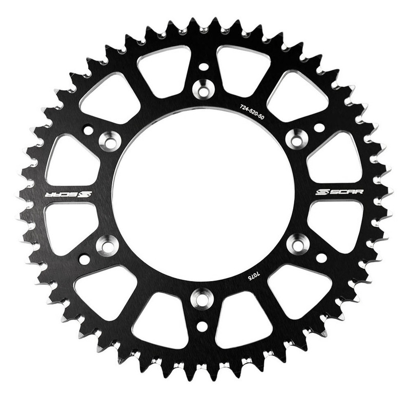 SCAR Pinion spate Aluminiu autocurățant - 420 Figura 1