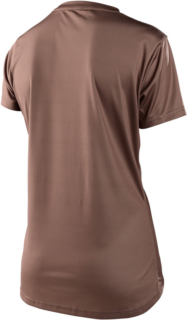 Troy Lee Designs Lilum Solid Ladies Kurzarm Fahrrad Jersey braun XS Abbildung 2